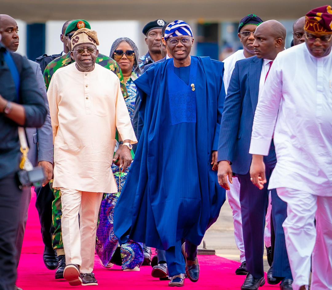 President Tinubu On Working Visit To Lagos