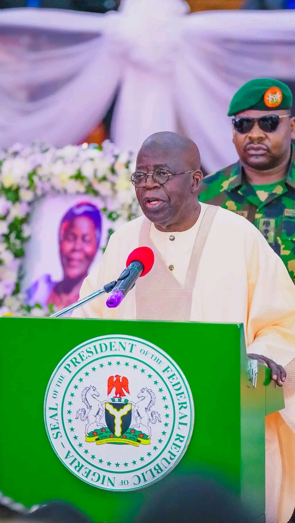 In Jos, President Tinubu Assures Northern Christians Of Fairness, As He Pays Tribute to Lydia Yilwatda, Mother of The APC Chairman
