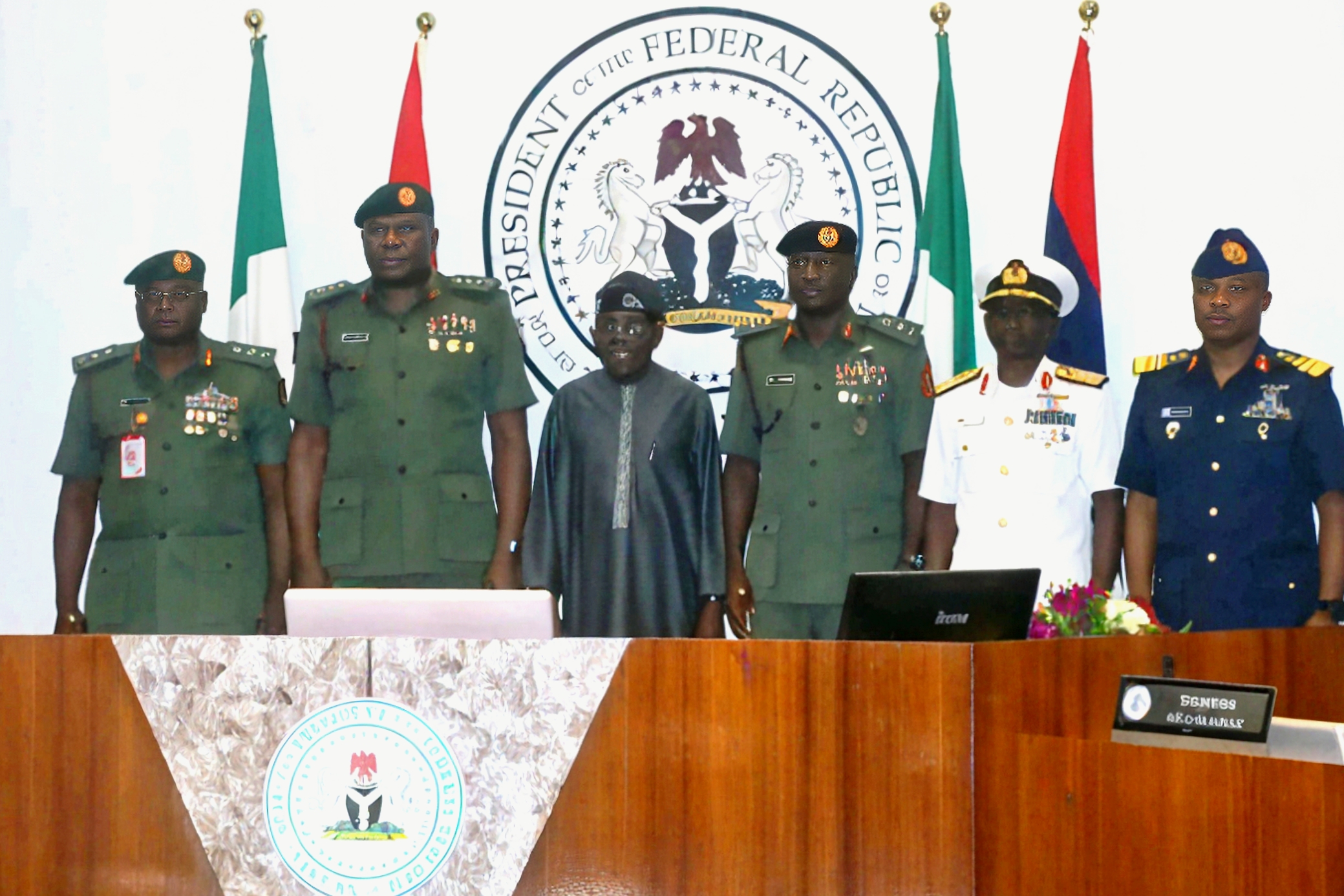 We Cannot Allow Crisis that Began in 2009 to Persist Any Longer, President Tinubu Decorates Newly Appointed Service Chiefs 