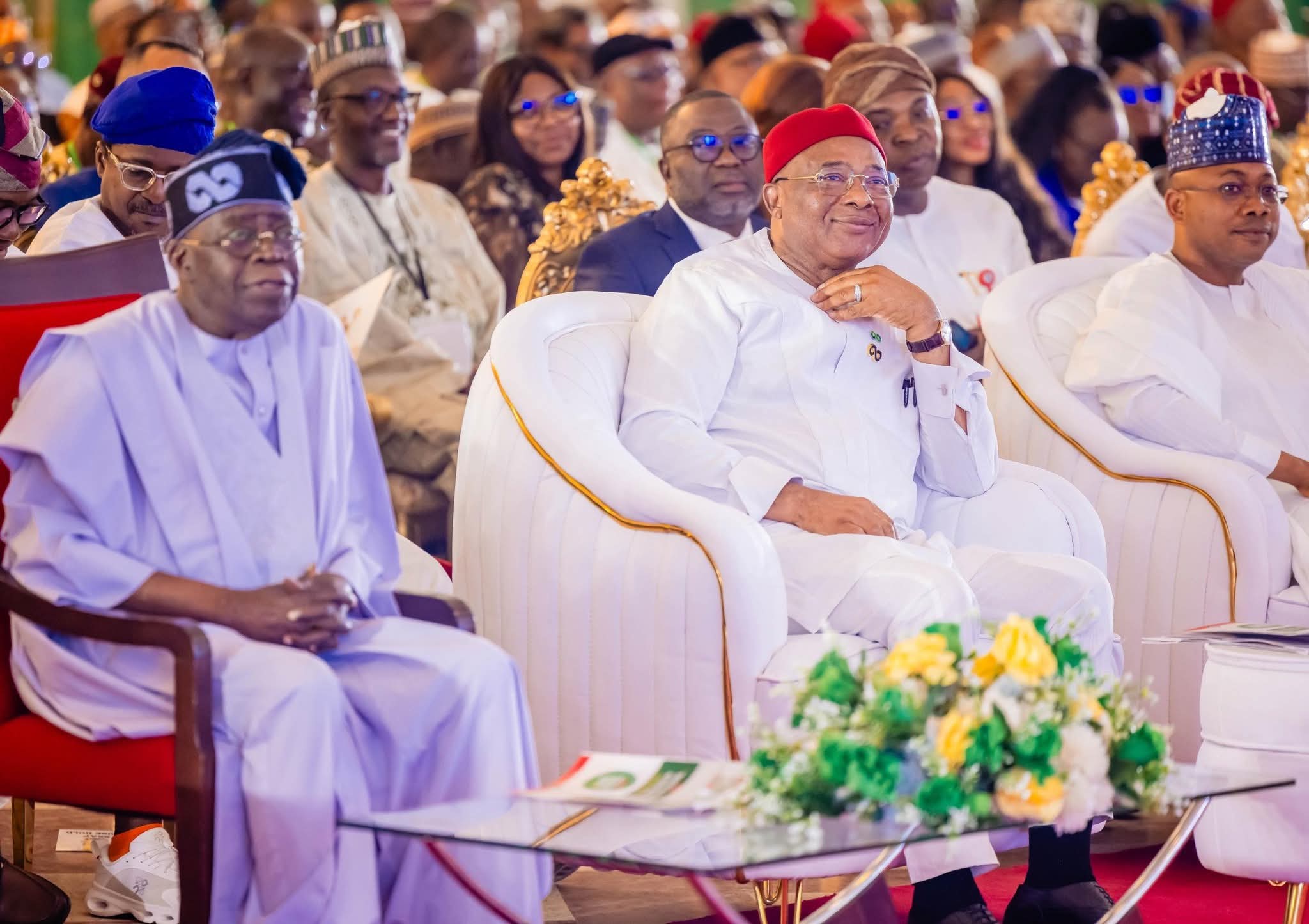 Nigeria Guild of Editors Conf’: Hope Uzodimma Tackles Editors on Electoral Integrity  